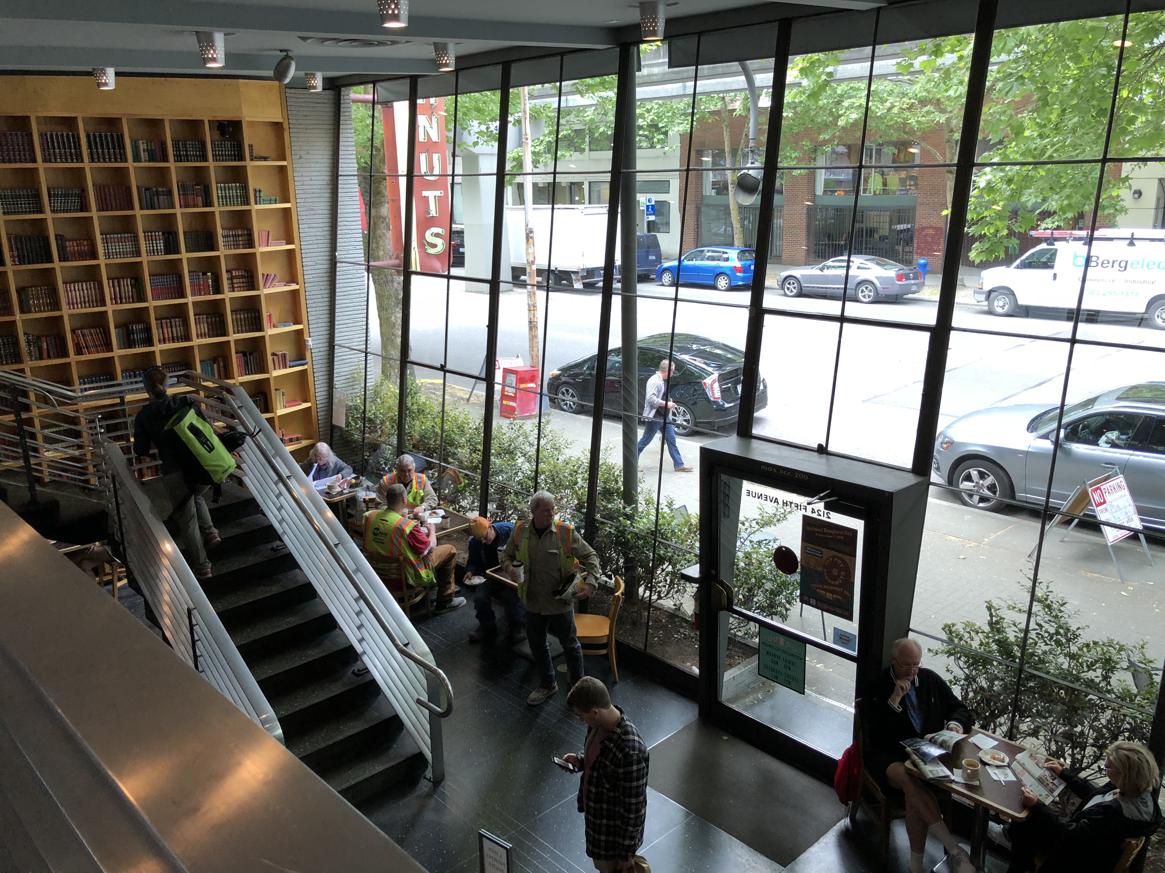 Top Pot Donuts on 5th Avenue in Seattle 