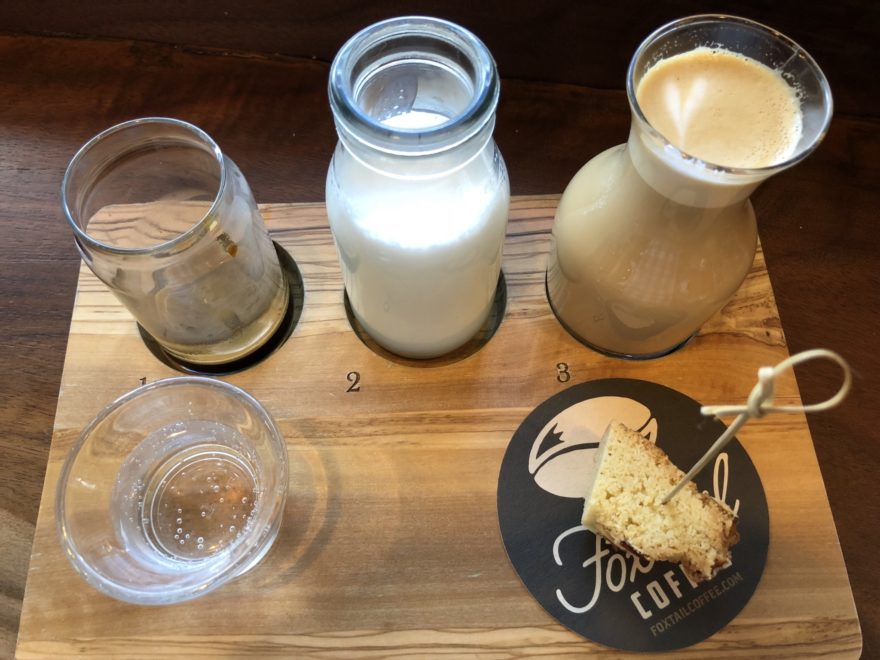 Foxtail Coffee Deconstructed Latte