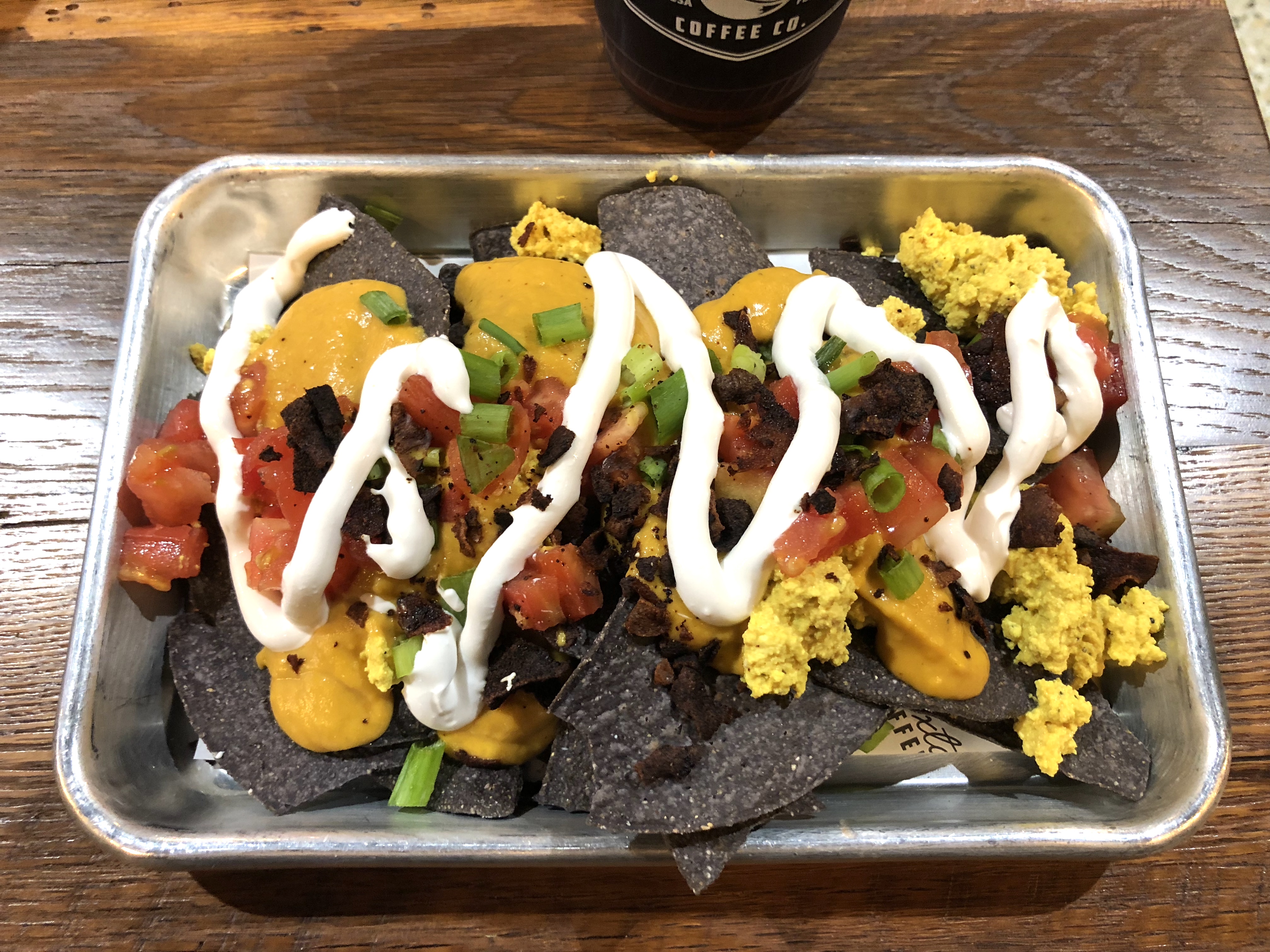 Vegan Breakfast Nachos at Leguminati in Orlando