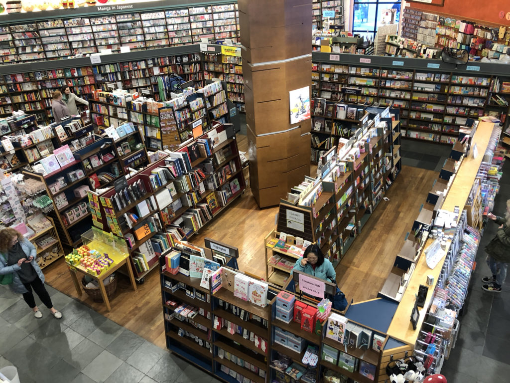Kinokuniya bookstore Seattle