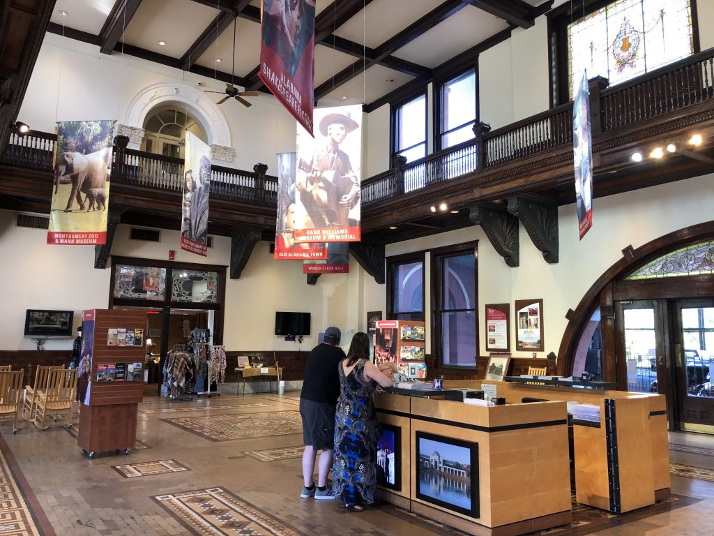 Union Station Visitors Center in Montgomery, Ala.